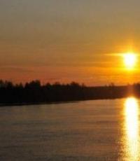 A Volga folyó a világ egyik legfenségesebb folyója